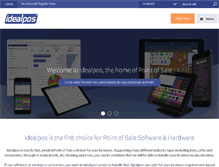 Tablet Screenshot of idealpos.com.au